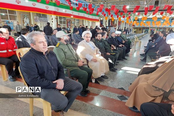 گلباران مزار شهدا ملارد به مناسبت ایام الله دهه فجر