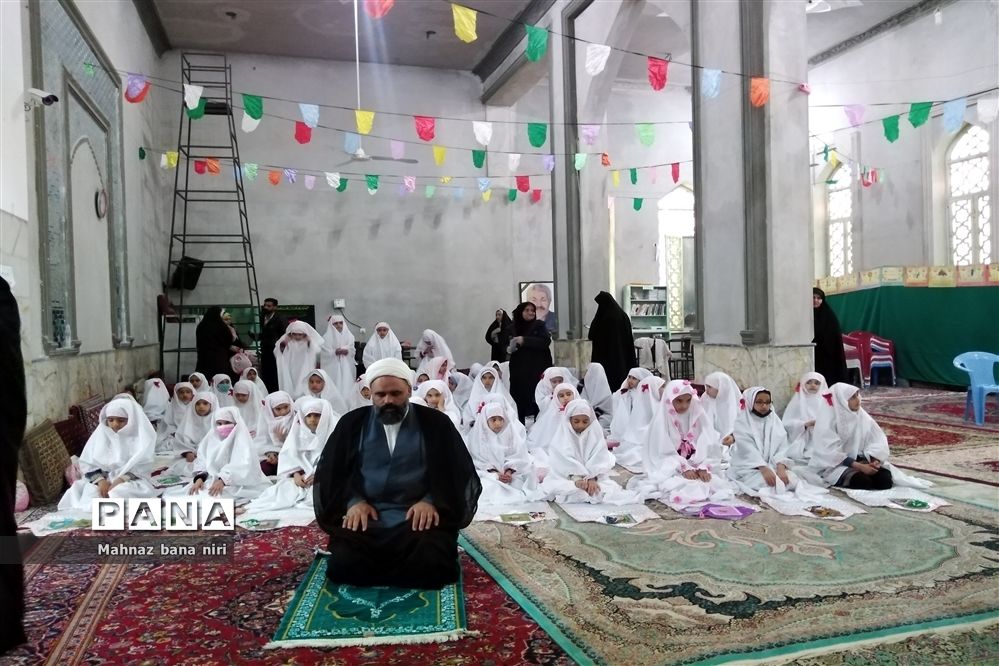 برگزاری جشن بهار بندگی دانش‌آموزان دختر منطقه نیر