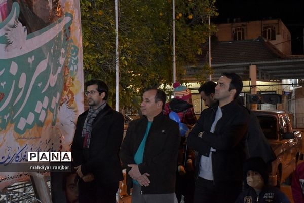 اختتامیه جشنواره سرود خیابانی 44 آموزش و پرورش جهرم