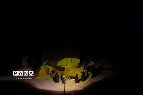 برگزاری رزمایش و نمایش حماسی در اردوگاه شهید مصطفی مسعودیان در اهواز