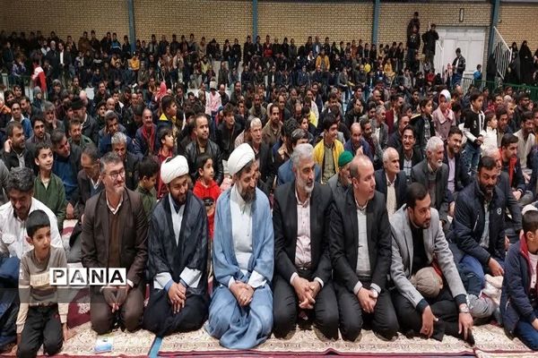 راهپیمایی 22بهمن در بخش آیسک شهرستان سرایان