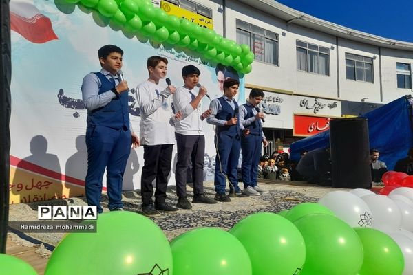 راهپیمایی ۲۲ بهمن در قائمشهر