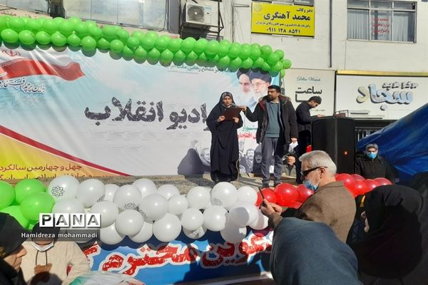 راهپیمایی ۲۲ بهمن در قائمشهر