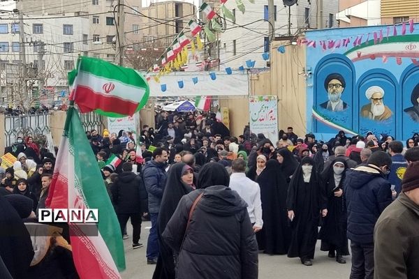 جشن چهل و چهارمین پیروزی شکوهمند انقلاب اسلامی  در شهرستان قدس