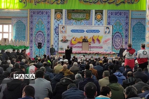 جشن چهل و چهارمین پیروزی شکوهمند انقلاب اسلامی  در شهرستان قدس