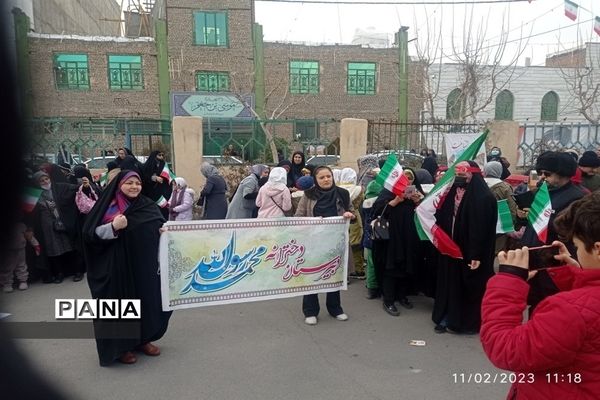 جشن چهل و چهارمین پیروزی شکوهمند انقلاب اسلامی  در شهرستان قدس