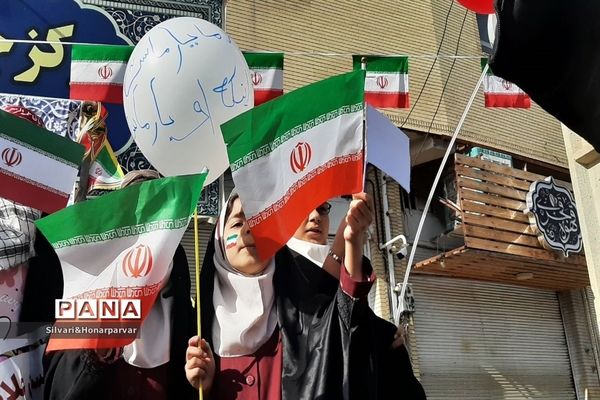 راهپیمایی باشکوه 22 بهمن در شهرستان جهرم