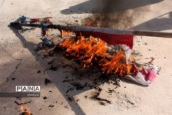 برگزاری راهپیمایی ۲۲ بهمن در شهر جوادآباد