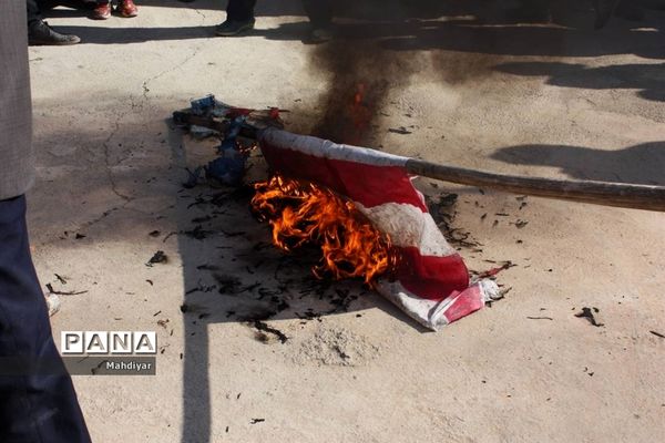 برگزاری راهپیمایی ۲۲ بهمن در شهر جوادآباد