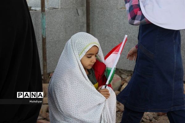 برگزاری راهپیمایی ۲۲ بهمن در شهر جوادآباد