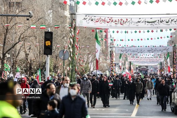 راهپیمایی ۲۲ بهمن در تهران