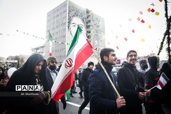 راهپیمایی ۲۲ بهمن در تهران