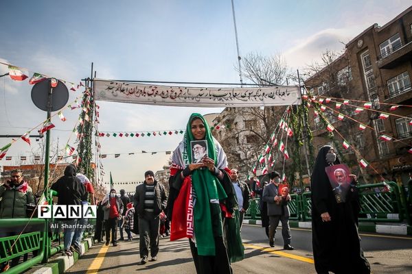 راهپیمایی ۲۲ بهمن در تهران