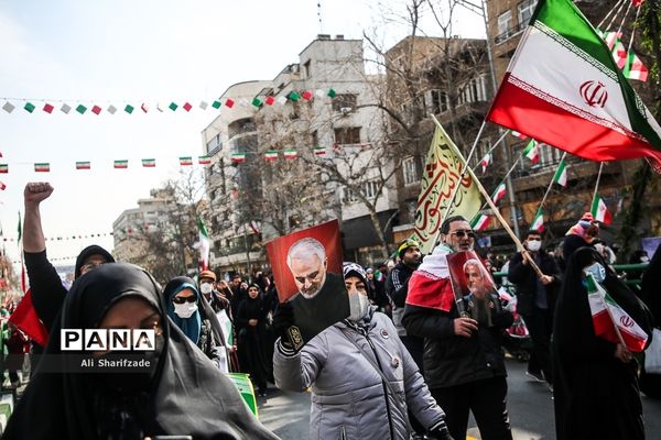 راهپیمایی ۲۲ بهمن در تهران