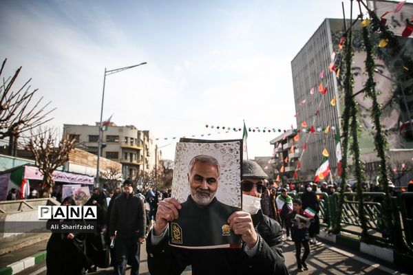 راهپیمایی ۲۲ بهمن در تهران