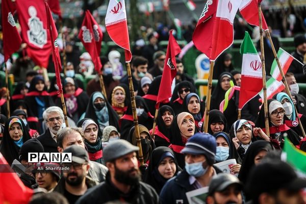 راهپیمایی ۲۲ بهمن در تهران