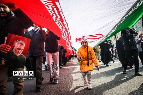 راهپیمایی ۲۲ بهمن در تهران