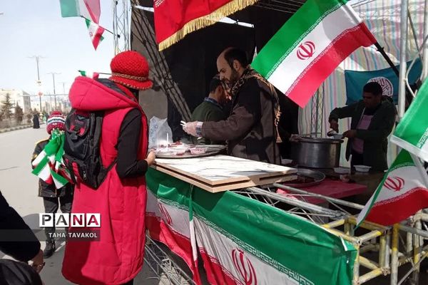 جشن چهل و چهارمین سالروز انقلاب اسلامی در شهرستان پردیس