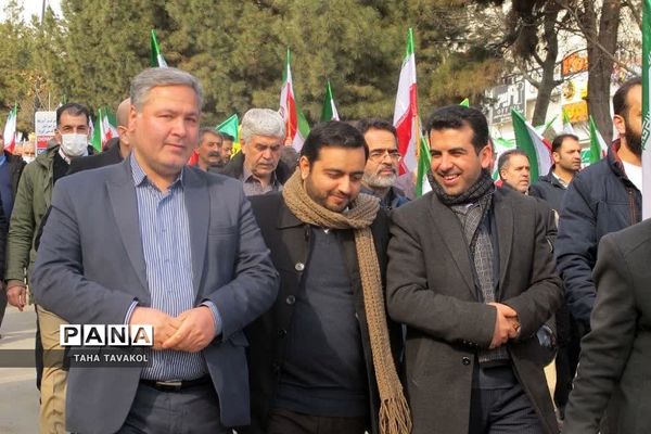 جشن چهل و چهارمین سالروز انقلاب اسلامی در شهرستان پردیس