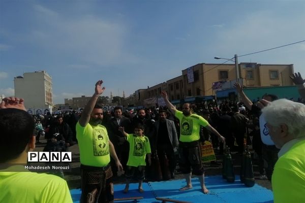 شور حضور مردم شهرستان اسلامشهردر راهپیمایی یوم‌الله بیست و دوم بهمن