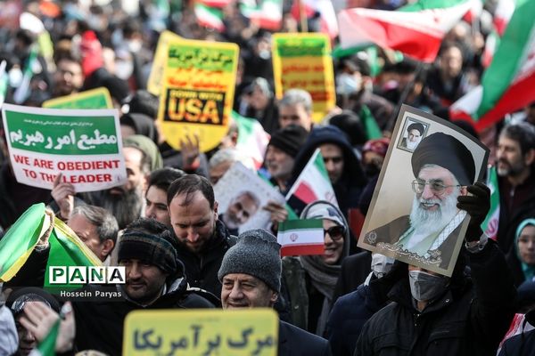 راهپیمایی ۲۲ بهمن در تهران - 3