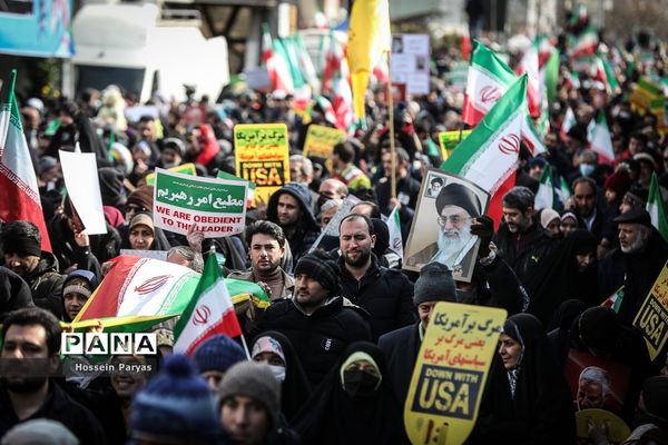 راهپیمایی ۲۲ بهمن در تهران - 3