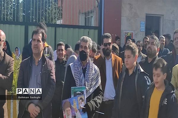 حضور باشکوه مردم شهرستان نور در راهپیمایی یوم‌الله ۲۲ بهمن