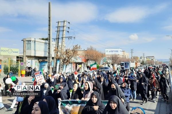 راهپیمایی باشکوه ۲۲بهمن در فشافویه