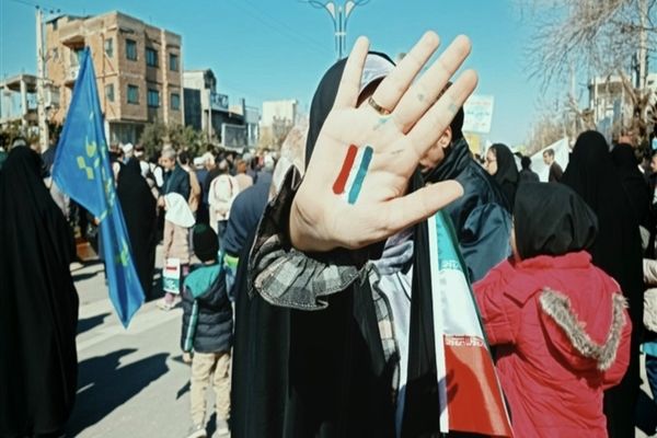 راهپیمایی بیست و دو بهمن در شهرستان گالیکش