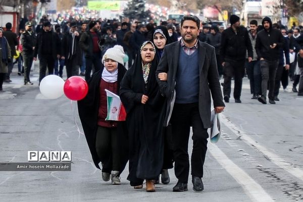 راهپیمایی 22 بهمن  در ارومیه-1