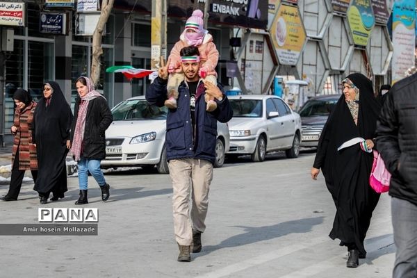 راهپیمایی 22 بهمن  در ارومیه-1