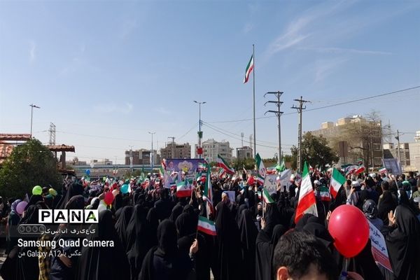 راهپیمایی ۲۲بهمن در خوزستان