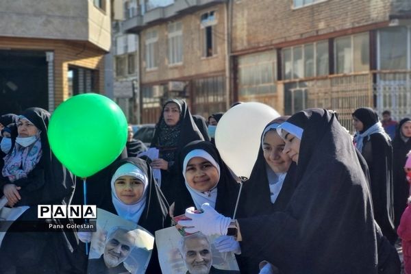 راهپیمایی22بهمن در شهرستان بندرگز