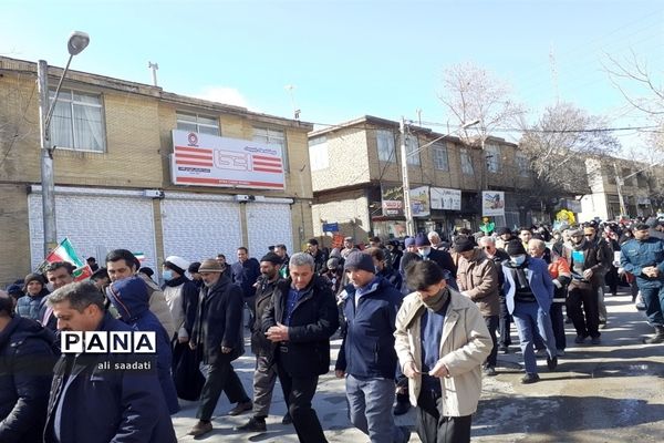 راهپیمایی 22 بهمن 1401 در شهرستان  کلات