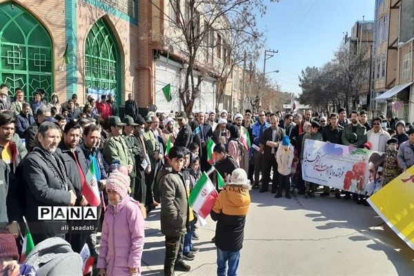 راهپیمایی 22 بهمن 1401 در شهرستان  کلات