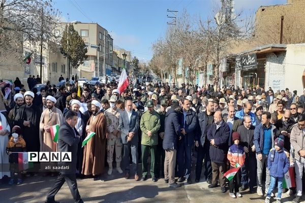 راهپیمایی 22 بهمن 1401 در شهرستان  کلات