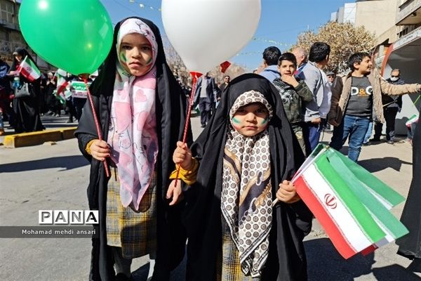 راهپیمایی 22 بهمن در شیراز