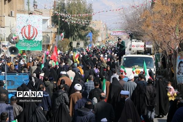 راهپیمایی مردم قم پایتخت انقلاب در 22 بهمن -2