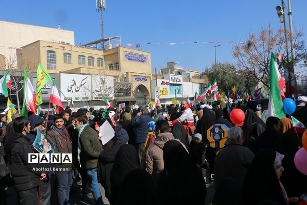 راهپیمایی مردم قم پایتخت انقلاب در 22 بهمن -2