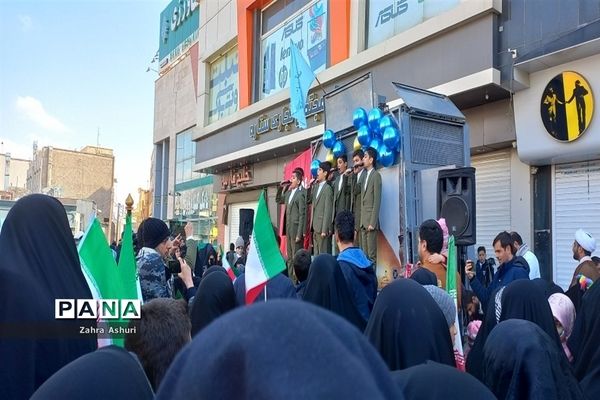 راهپیمایی 22 بهمن در قم