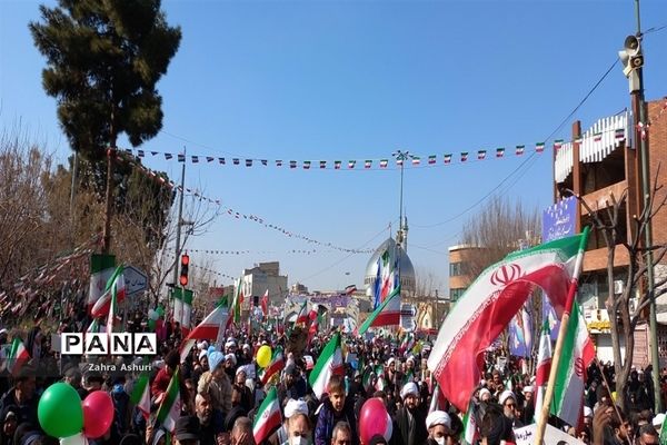 راهپیمایی 22 بهمن در قم