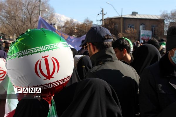 راهپیمایی 22 بهمن در کرمانشاه