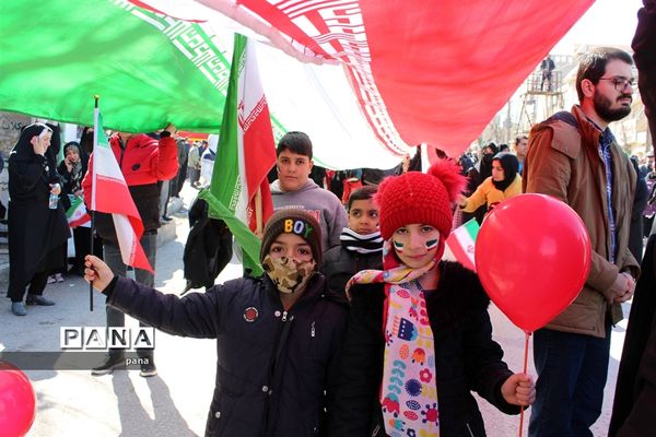 راهپیمایی 22 بهمن در کرمانشاه