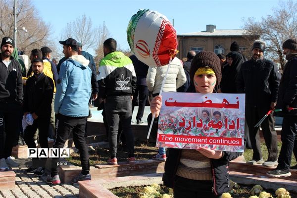 راهپیمایی 22 بهمن در کرمانشاه