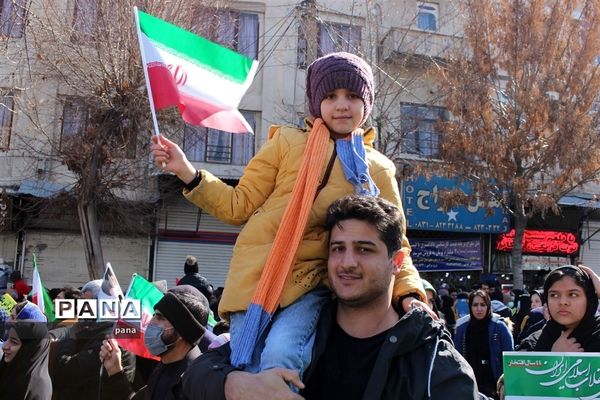 راهپیمایی 22 بهمن در کرمانشاه