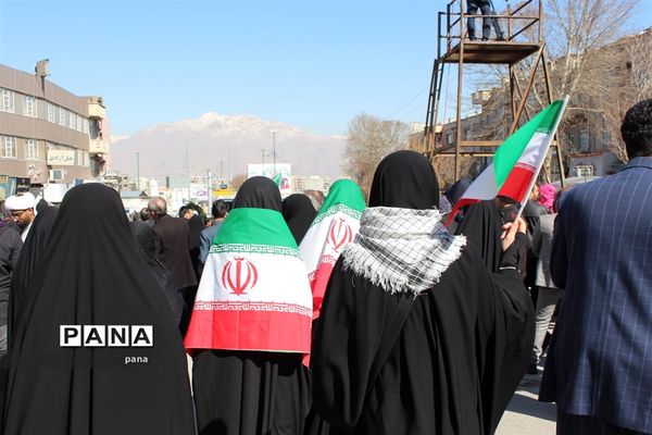 راهپیمایی 22 بهمن در کرمانشاه