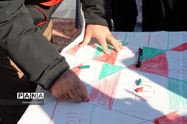 فعالیت‌های غرفه پانا در راهپیمایی 22 بهمن