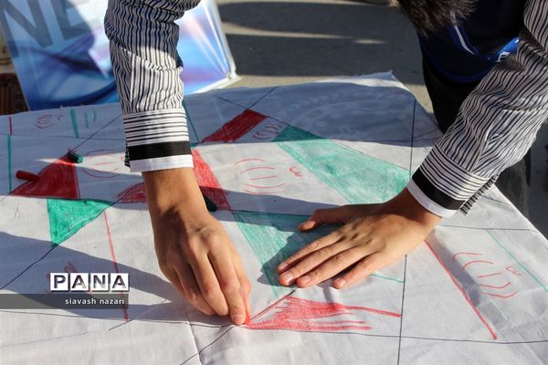 فعالیت‌های غرفه پانا در راهپیمایی 22 بهمن