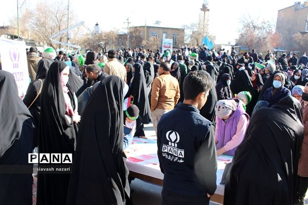 فعالیت‌های غرفه پانا در راهپیمایی 22 بهمن