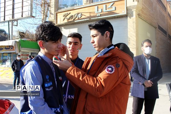 فعالیت‌های غرفه پانا در راهپیمایی 22 بهمن